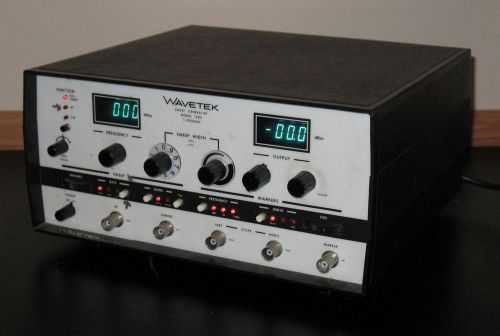 Wavetek 1080 sweep generator w/ reflection bridge &amp; cd-50 trilithic detector for sale