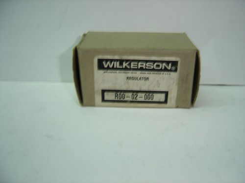 WILKERSON R00-02-000 REGULATOR 1/4&#034; NPT MINIATURE NEW IN BOX