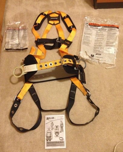 MILLER TITAN #4577 FALL PROTECTION BODY HARNESS SIZE: LARGE/XL