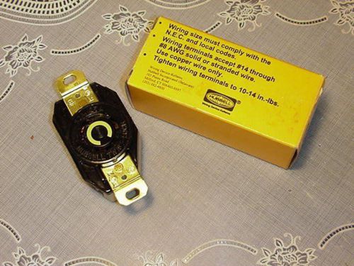 Hubbell HBL2310 Twist Lock Receptacle 20Amps 2 Pole 3 Wire NEW IN BOX!
