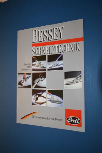 Bessy scheidtechnik germany catalog group lot (jrw #100) for sale