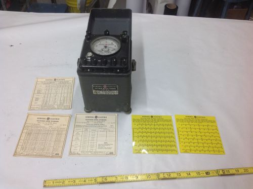 General Electric IB-10 AAA1 Watthour Meter, 120-240V, 1-5-12.5-50 Amp UNTESTED