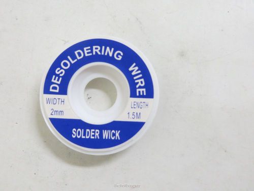 Elenco SW-3 Desoldering Wire Roll in Handy Dispenser, 1.5m