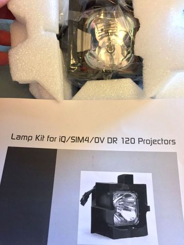 NEW! BARCO (IQ/SIM4/0V DR 120) OEM LCD PROJECTOR BULB.SEE BELOW. GREAT DEAL!!!!!