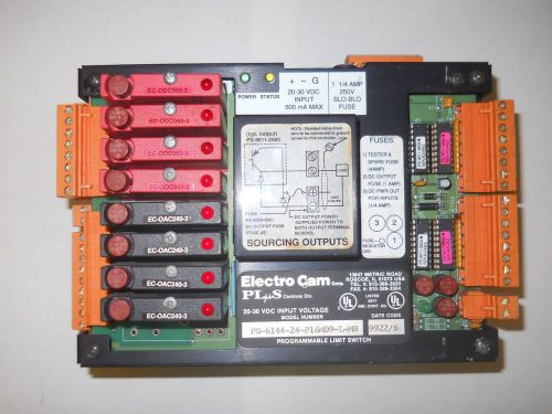 Electro Cam PS-6144-24-P16M09-L-MB CONTROLLER FOR PROGRAMMABLE LIMIT SWITCH