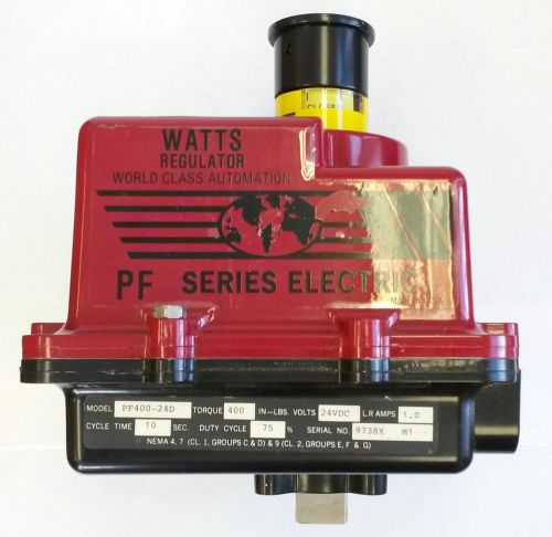Watts Contromatics PF-40024VD Electric Actuator, 24V