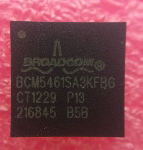 Lot (2) Broadcom Ethernet ICs 10/100/1000BASE-T SINGLE - P/N BCM5461SA3KFBG