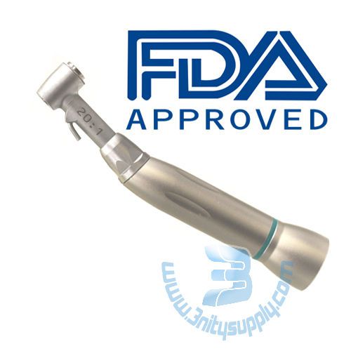 Implant Surgery Contra Angle Handpiece 20:1Button Type  FDA Approv. High Tech.