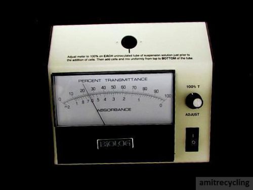 Biolog 21907 turbidimeter turbidity meter w/power supply &#034;must see&#034; $ for sale