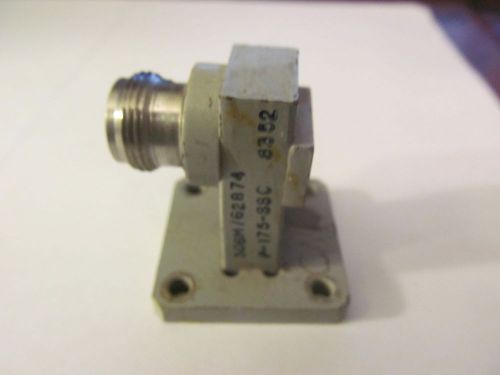 Wr75 to  n connector militay surplus for sale