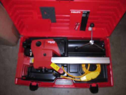 Hilti dd-120 115v/ac diam coring tool kit, #274935   new in box  (359) for sale