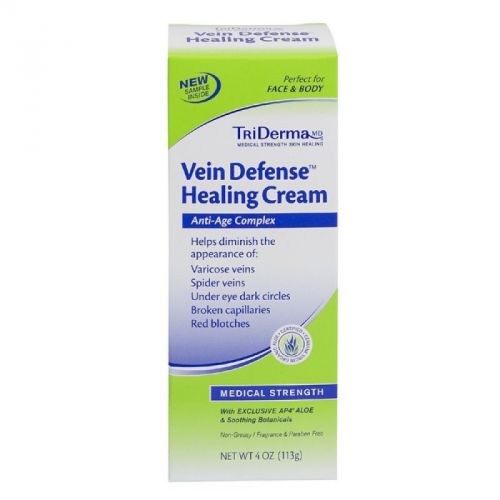 Triderma vein defense healing cream: 4.2oz - each &#034;one tube&#034; for sale