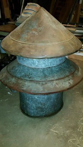 Vintage Powered Cupola Air Vent - 3X4 FT- Industrial.   Cast iron