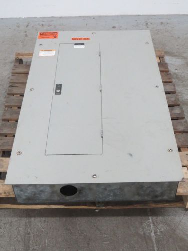 Westinghouse prl1 100a amp 120/208v-ac distribution panel b372411 for sale