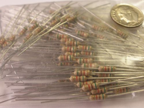 ( 200 pc. ) resistors 1/4 watt, 5%, carbon film ( check value list ) for sale