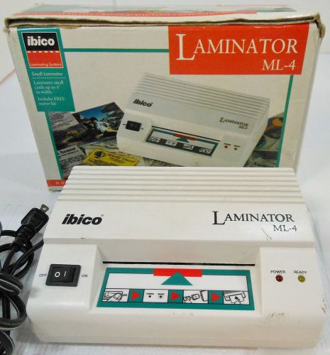 Ibico Laminator Model ML-4 up to 4&#034; Laminator Starter Kit
