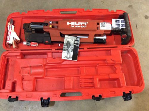 (1) Hilti Powder-actuated tool DX 860-ENP