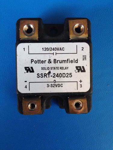 POTTER &amp; BRUMFIELD SSRT-240D25 SOLID STATE RELAY