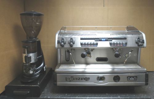 La spaziale s5 ek 2 group automatic coffee espresso cappucino machine + grinder for sale