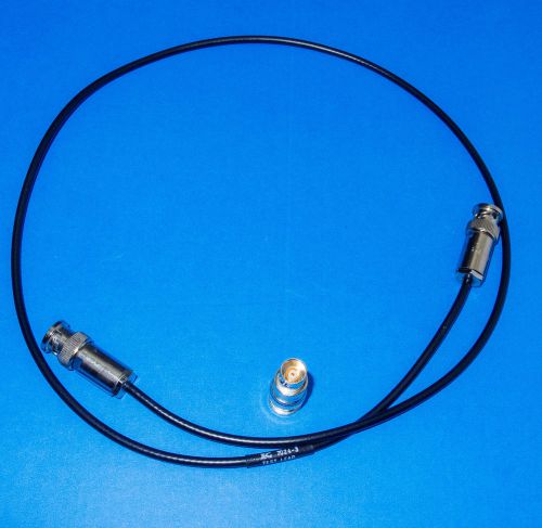 Keithley 7024-3 Low Noise Triax Cable with Pomona 5298 Triax to BNC adapter