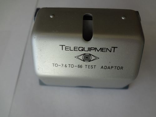 Telequipment TO-3 &amp; TO-66 and TO5 &amp; TO-18 Test Adaptors