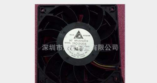 Tfc1212de delta 120*120*38mm 12v 3.90a  176cfm cooling fan 120*120*38mm for sale