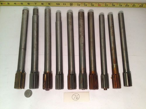 10 pcs. Straight Flute Expansion Reamers!  Straight Shank NEW 1-1/8&#034;, 15/16  etc