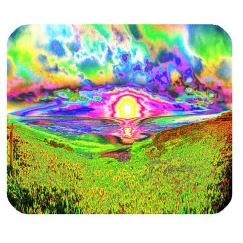 New Psychedelic Design Mousepad Gaming Anti Slip For Optical Laser Mouse