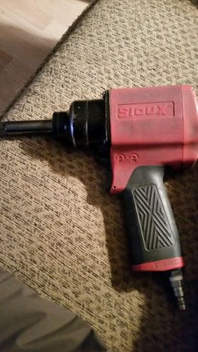 Sioux pneumatic 1/2&#034;  Air Impact Wrench w/2 extended Anvil  (#IW50HAP-4F)