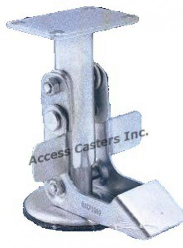 5A02FL 5&#034; Light Duty Floor Lock, Foot Operated, 6-3/16&#034; Caster Height