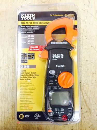 Klein Tools CL2000 AC/DC True RMS Clamp Meter
