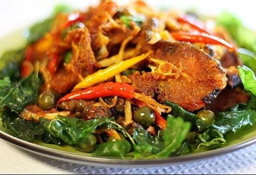 Fried catfish fried ginger pepper Recipe delicious easy Family Cooking homemade