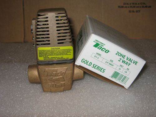 Brand new taco 571-2 zone valve 3/4&#034; sweat for sale