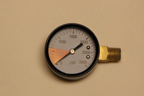 3000 PSI Replacement Gauge for CO2/Nitrogen