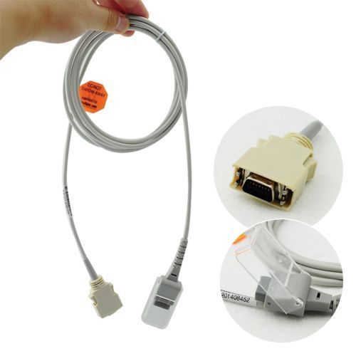 Nellcor SCP-10 Oximax Spo2 Extension Adapter Cable//*14 Pin &amp; 2.2M
