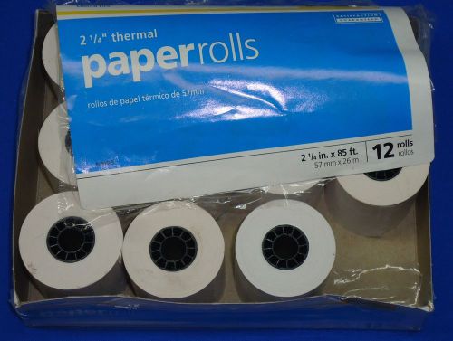 Thermal Paper Rolls 2 1/4&#034; 85 Feet Long 11 Pack C041