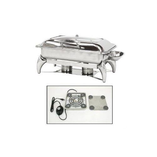 Buffet enhancements electric new age rectangular chafing dish for sale