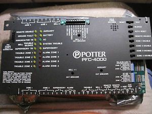 Potter pfc-4000 4 zone fire alarm circuit board for sale