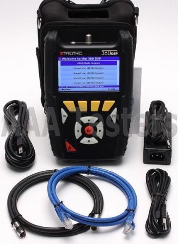 Trilithic 360 dsp docsis 3.0 home certification catv meter 360-dsp for sale