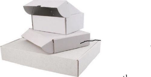 white corrugated mailer boxes 6 x 4 x 2 (25)