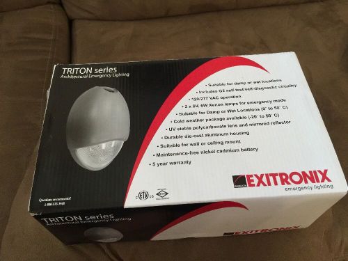 Exitronix Triton Series Architectural Emergency lighting tr-wb-br-cl