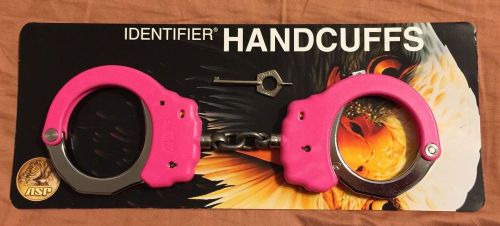 ASP 56180 Pink Identifier Tactical Handcuffs With Chain Link
