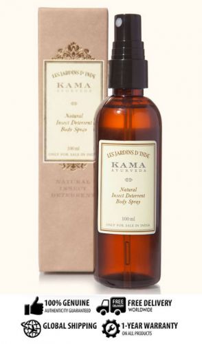Kama Ayurveda with 100% natural essential oils NATURAL INSECT DETERRENT BODY