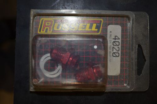 RUSSELL 4020 CARB INLET FITTING HOLLEY SINGLE FEED / 4160