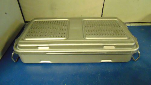 Genesis The C.A.S.E. Steriliaztion Container 12&#034; x 21 1/2&#034; x 3&#034; Nice! S1047