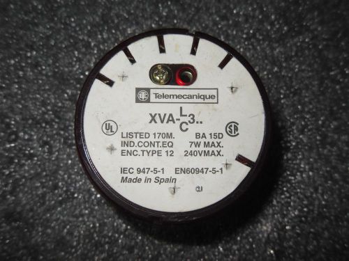 (V46-2) 1 USED TELEMECANIQUE XVA-LC3-R STACK LIGHT