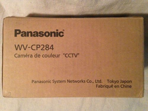 PANASONIC WV-CP284 COLOR CCTV CAMERA NEW IN BOX