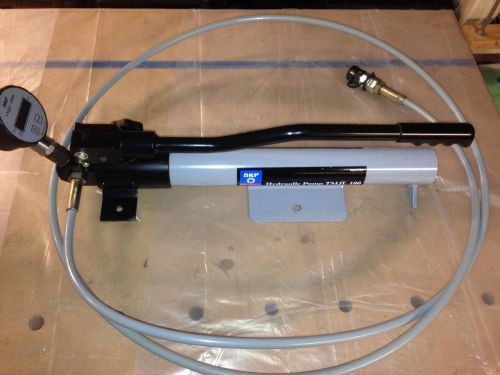 Skf tmjl 100 industrial large capacity portable hydraulic pump 100 mpa w/extras! for sale