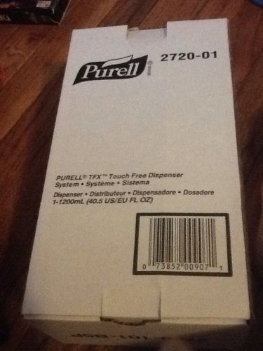 New Purell Hand Sanitizer TFX 2720-01 Touch Free Dispenser System