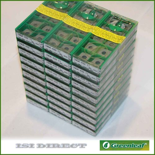 (300 PCS) Greenleaf CNGA 433 T1 / CNGA120412T T01 WG-300 Ceramic Insert